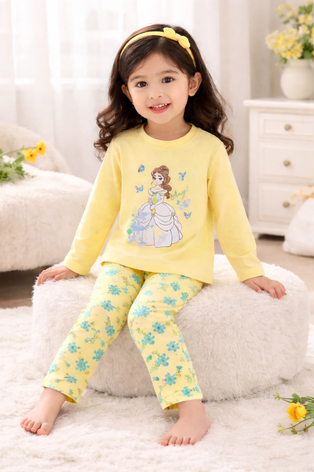 Princess Blossom Kids Night Suit