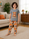 Cute Bear Love Kids Night Suit