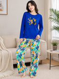 Happy Print Pj suit